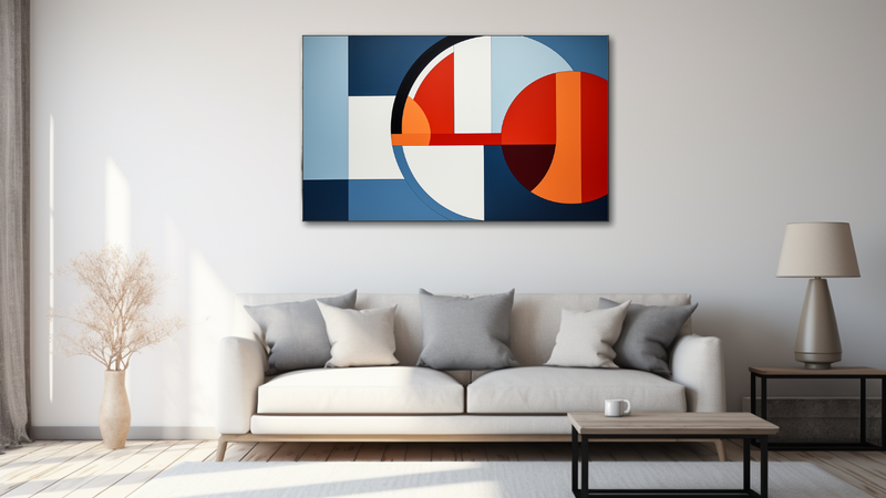 Geometric Elegance Abstract - Hd0299 image
