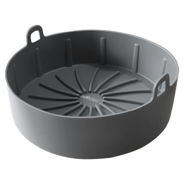 Heartdeco Silicone Air Fryer Pot Basket - 7.5Inch