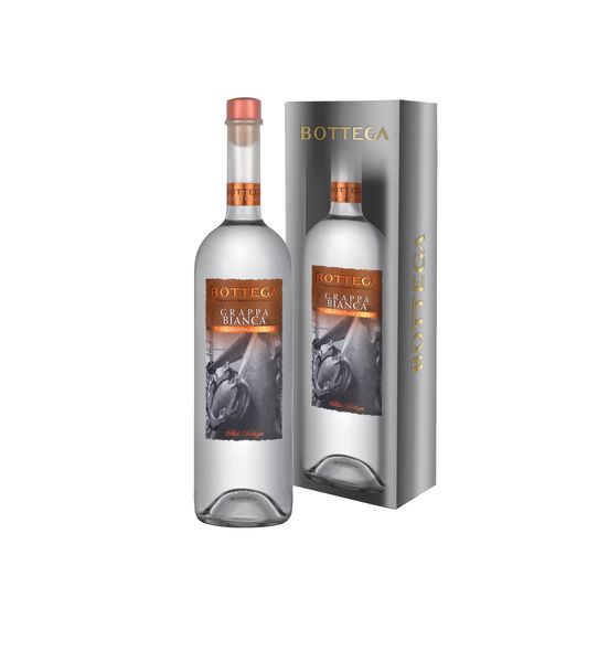 Bottega Grappa Aldo Bianca 1L In Gift Box