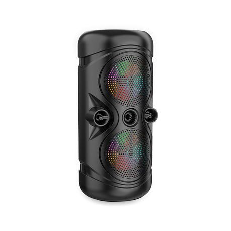 16W Portable Wireless Bluetooth Speaker with RGB LED Lighting Outdoor Image