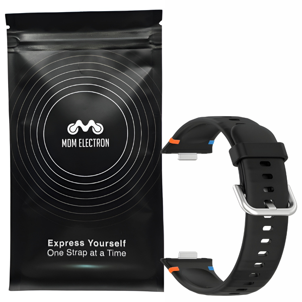Stitching Silicone Strap Compatible with Huawei Fit 3/4/4Pro