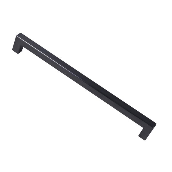 Roco Hollow Bar handle Square - Matt Black 192mm