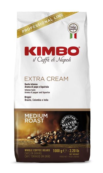 Kimbo Extra Cream Coffee Beans 2kg