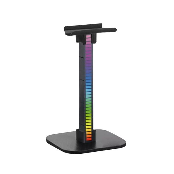 Gaming Headset Stand with USB port - Desktop Headphone Holder