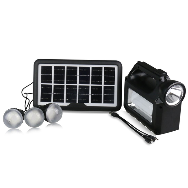Solar Lighting System Kit For Load Shedding 80w Gd-101