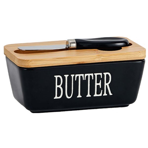 Butter Dish Container With Knife - 350ml