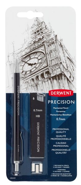 Derwent 0.7 mm Precision Mechanical Pencil 2302429
