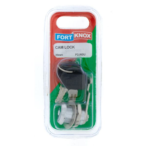 FORT KNOX Cam Lock Metal Silver Colour 20mm Q:1 P2J60U