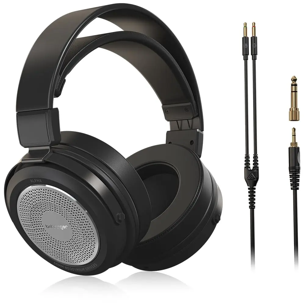 Behringer Alpha Retro-style Open-back Headphones | Shop Today. Get