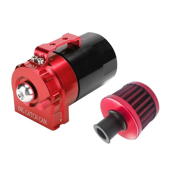 300ML Car Engine Catch Tank Reservoir Breather Can Air-Oil Filter