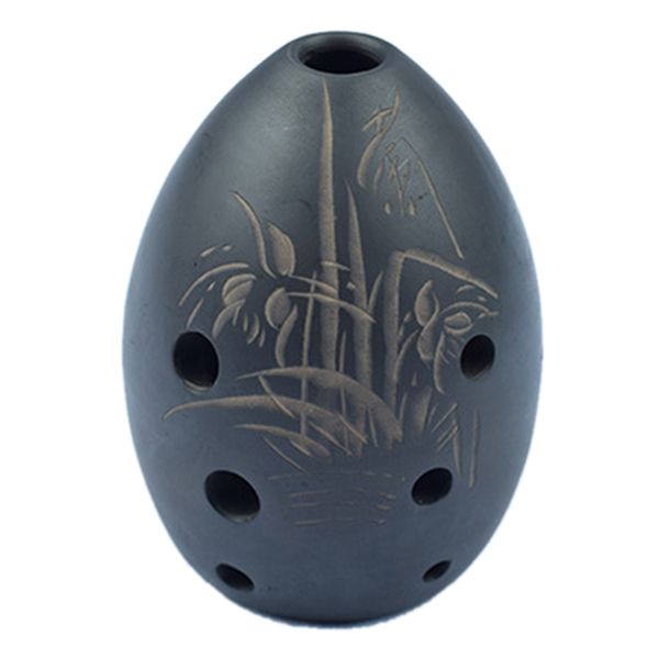 Music Xun Pottery National Wind Instruments Eight Holes Small Pottery