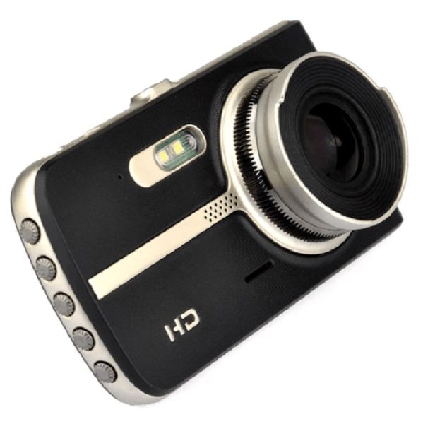 4Inch IPS HD Display 1080P FHD Car DVR Dashboard Camcorder with Rear Camera
