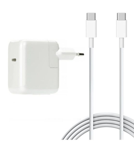 87W USB-C MagSafe MacBook Charger - White