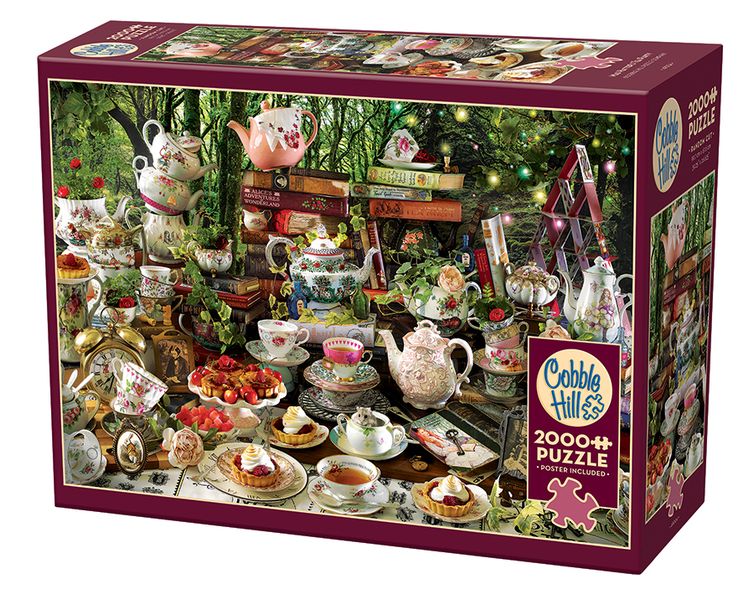 Cobble Hill Mad Hatter's Tea Party 2000 Piece Puzzle