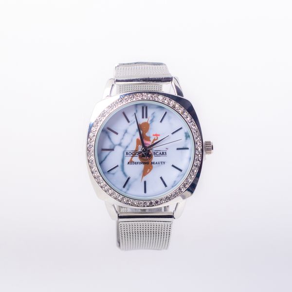 Rock Scars Women Rhinestone Watch
