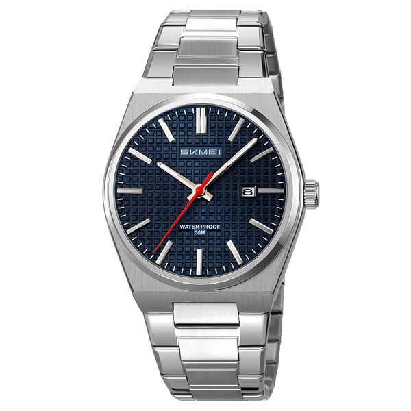 Timeless Business Simple Calendar Waterproof Quartz Watch Steel Strip Trend