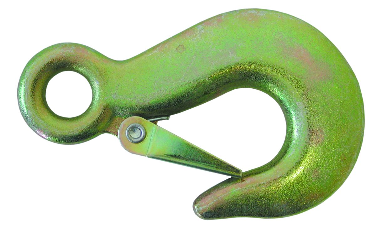 Eye Hook with Self Closing Latch for Winch Straps and Cables Shop