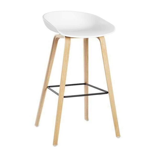 Hay Kitchen Stool - 66cm Mad Chair Company - White