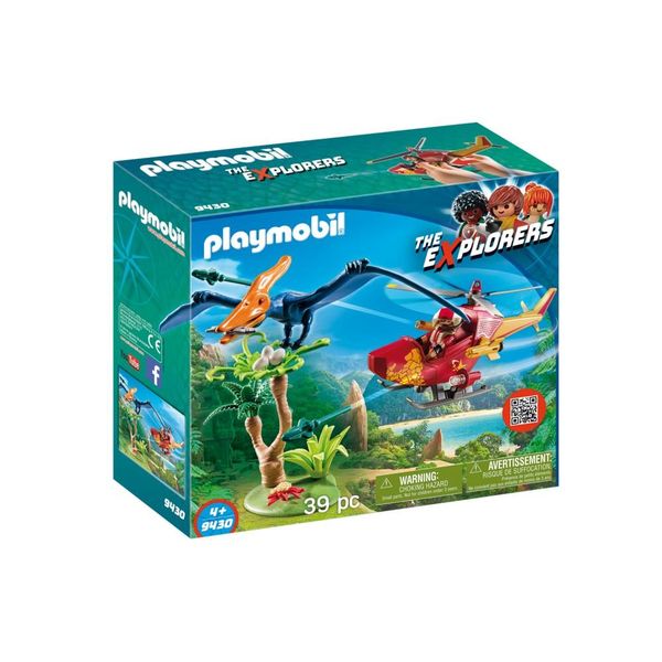 PlayMobil-ADVENTURE COPTER-9430