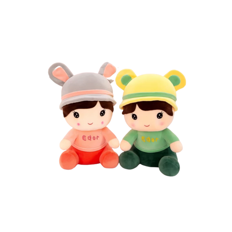 Stuffed Couple Edor Squishmallow Plush 