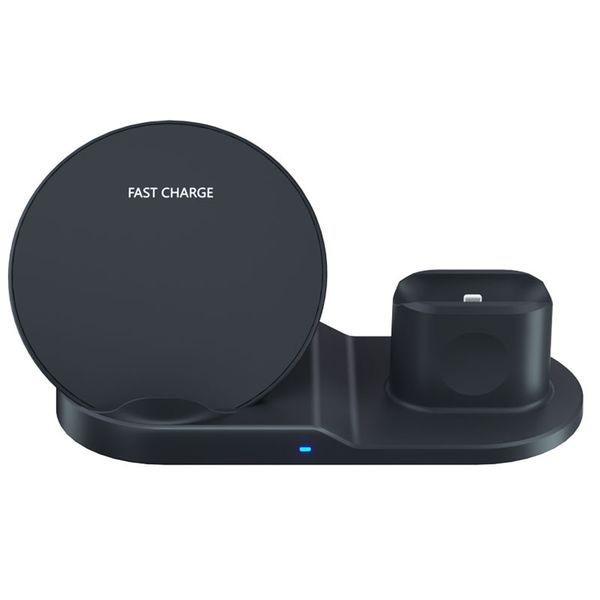 Multifunction Portable 3 in 1 Wireless Charger
