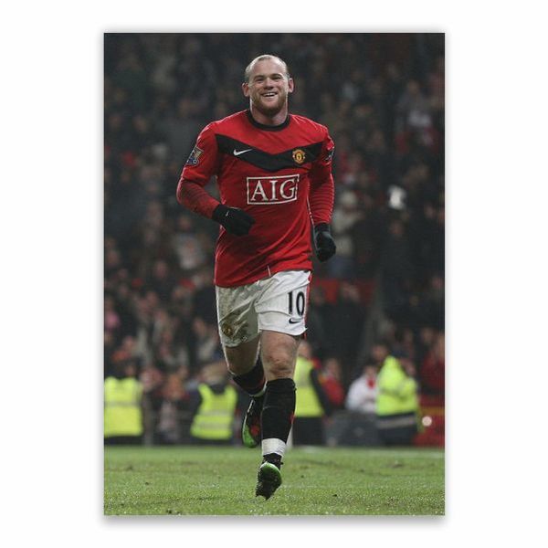 Wayne Rooney Celebrates Poster - A1