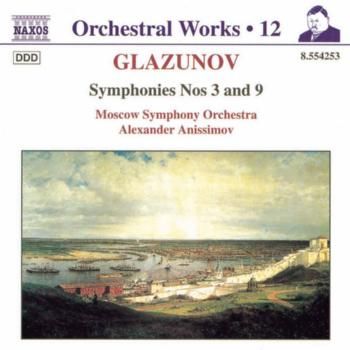 Glazunov: Symphonies Nos. 3 and 9 (CD / Album)