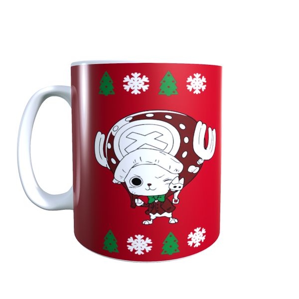 Tony Chopper - One Piece Christmas Themed Coffee Mug