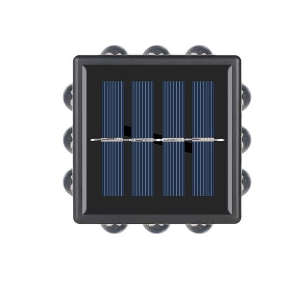 Solar Powered Wall Garden Light 12LED White
