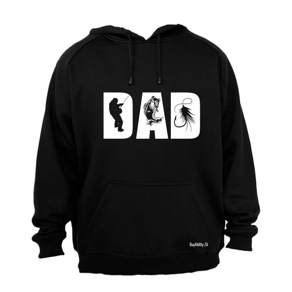 DAD - Fishing silhouette - Hoodie