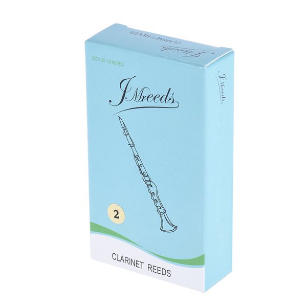 Bb Clarinet Bamboo Reeds (Strength 2.0) - Box of 10.