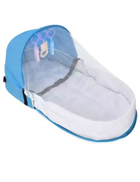 Portable Folding Baby Mosquito Net Bed With Toys
