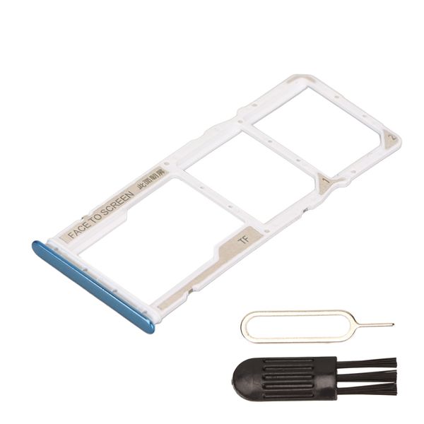 Dual SIM Card Tray compatible with Redmi Note 10 Black