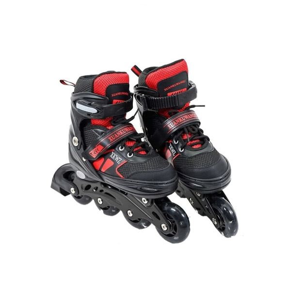 Adjustable Kids Inline Roller Skates Set