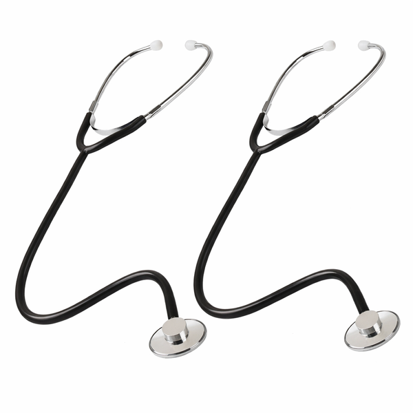 Nurse Single Head Stethoscope - Dual Pack Medical Diagnostic Set