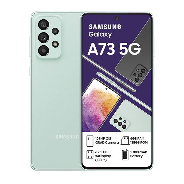 Samsung Galaxy A73 5G 128GB Dual Sim - Awesome Mint