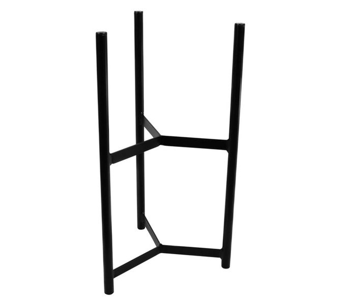 3 Legged Pot Stand Black 250 x 250 x 495 mm
