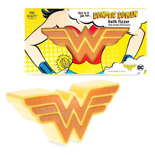 DC Wonder Woman Bath Fizzer 130g - Ginger Pear Scented