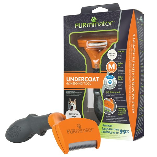 Furminator - Short Hair deShedding Tool For Medium Dogs - 8020