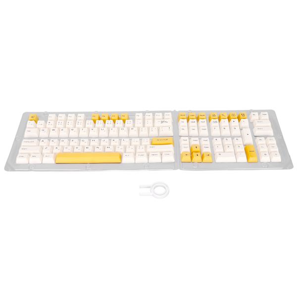 PBT Keycaps Mechanical Bee Milk OEM Height