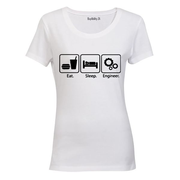 Ladies - T-Shirt - White image