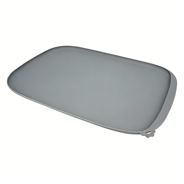 Non-Slip Silicone Pet Feeding Mat With Hanging Holes And High Edge 48x30cm