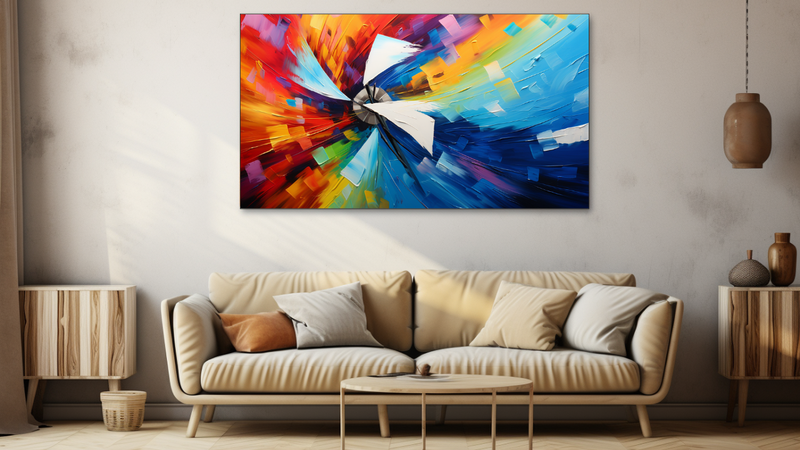 Canvas Wall Art - Windswept WondersAbstract - HD0175