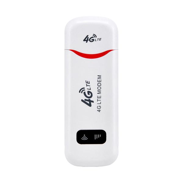 White 4G WiFi USB Dongle - Portable Wireless Internet Adapter