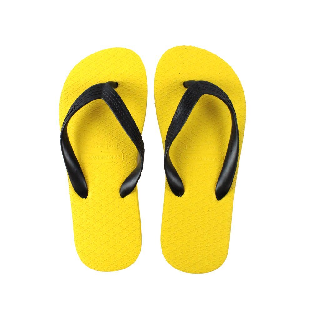 Wishbones Unisex Yellow Flip-Flop | Shop Today. Get it Tomorrow ...
