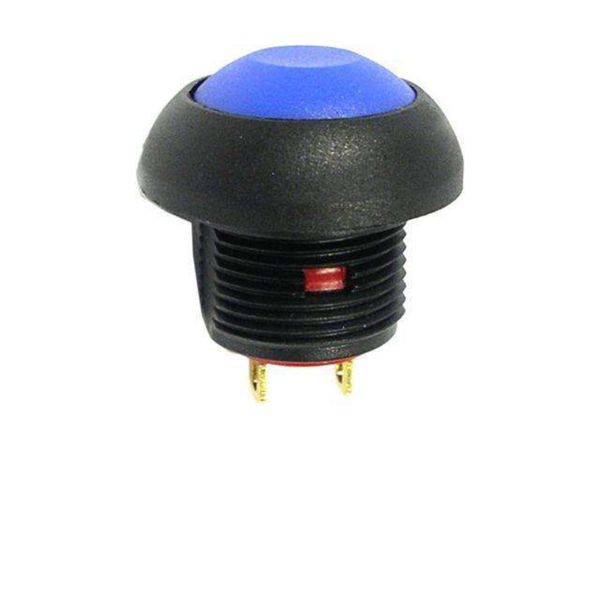 PBR171ATLE6 Blue IP67 Momentary Push Button Switch, SPST, 17.5mm