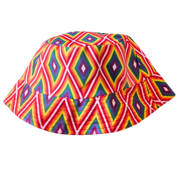 LoveIsLove Rainbow Bucket Hat