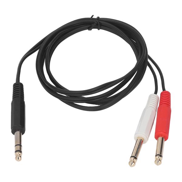 6.35mm Y-Cable - Mono splitter for mixers