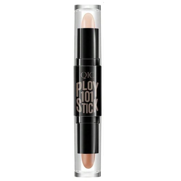QIC 2-Color 3D Makeup Double Contour &amp; Concealer Stick No. 3 Natural Colour