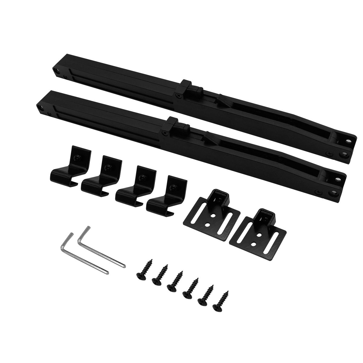 2PCS Barn Door Soft Close Mechanism Spring Buffer Damper Hole-Free Hardware